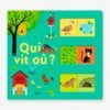 Livre Devine - Qui Vit Où ? - ÉDITIONS MILAN Blanc - Hachette -Jouets et Rêves Soldes 2025 livre devine qui vit ou editions milan