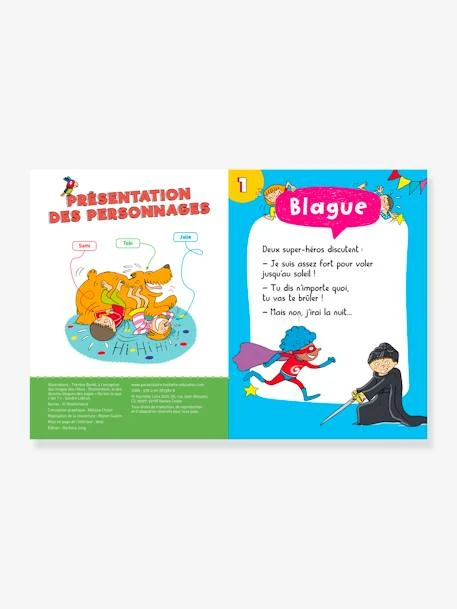Livre éducatif Sami Et Julie - 100 Blagues, Charades Et Devinettes - Tome 2 - HACHETTE ÉDUCATION Blanc - Hachette 5 Livre éducatif Sami Et Julie - 100 Blagues, Charades Et Devinettes - Tome 2 - HACHETTE ÉDUCATION Blanc - Hachette – Image 3