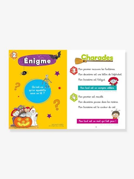 Livre éducatif Sami Et Julie - 100 Enigmes, Spécial Frissons - HACHETTE ÉDUCATION Blanc - Hachette 4 Livre éducatif Sami Et Julie - 100 Enigmes, Spécial Frissons - HACHETTE ÉDUCATION Blanc - Hachette – Image 2