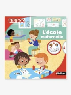 Livre KiDiDOC - L’école Maternelle NATHAN Jaune - Nathan