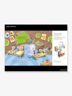 Livre - Mon Premier Jour D'école - GAUTIER LANGUEREAU Blanc - Hachette -Jouets et Rêves Soldes 2025 livre mon premier jour decole gautier languereau 5