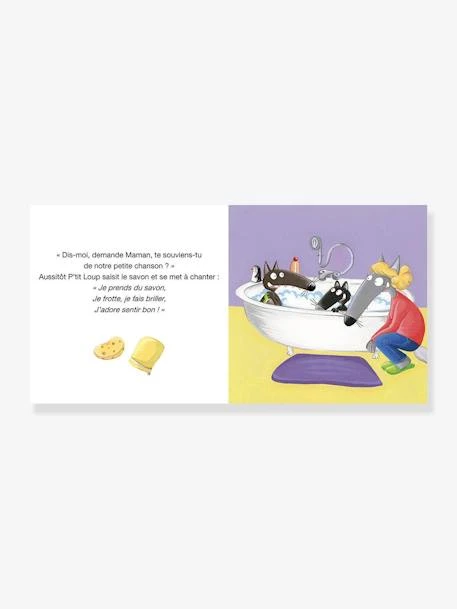 Livre P'tit Loup Se Lave Tout Seul AUZOU Bleu - Auzou 6 Livre P'tit Loup Se Lave Tout Seul AUZOU Bleu - Auzou – Image 4