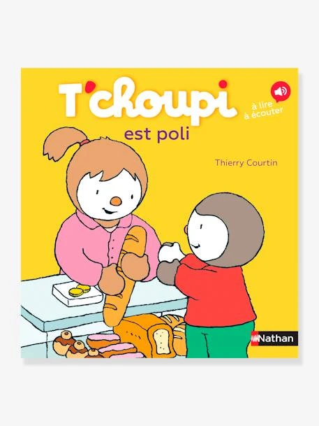 Livre T'choupi Est Poli NATHAN Multico - Nathan 3 Livre T'choupi Est Poli NATHAN Multico - Nathan