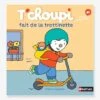 Livre T'choupi Fait De La Trottinette - NATHAN Orange - Nathan