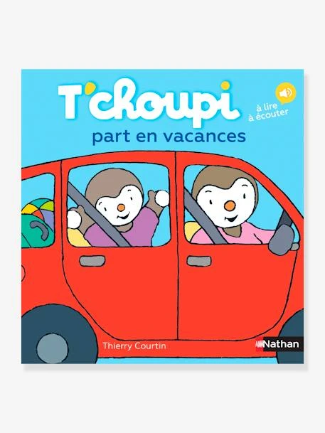 Livre T'choupi Part En Vacances NATHAN Multico - Nathan 3 Livre T'choupi Part En Vacances NATHAN Multico - Nathan