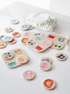 Loto Des Animaux En Bois FSC® Multicolore - Vertbaudet -Jouets et Rêves Soldes 2025 loto des animaux en bois fsc 2