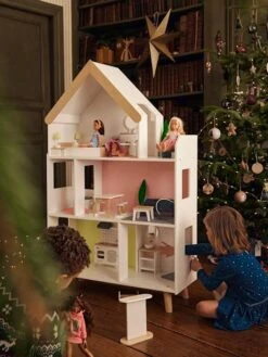 Maison De Poupée Mannequin En Bois FSC® Multicolore - Vertbaudet -Jouets et Rêves Soldes 2025 maison de poupee mannequin en bois fsc 4
