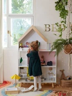 Maison De Poupée Mannequin En Bois FSC® Multicolore - Vertbaudet -Jouets et Rêves Soldes 2025 maison de poupee mannequin en bois fsc 5