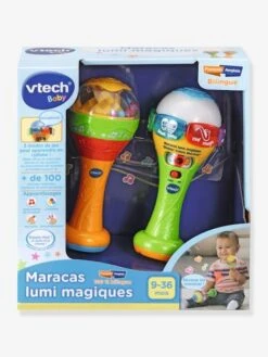 Maracas Lumi Magiques - VTECH Multicolore - Toutes Les Marques -Jouets et Rêves Soldes 2025 maracas lumi magiques vtech 1