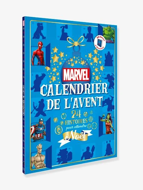 MARVEL - Calendrier De L'Avent - 24 Histoires Pour Attendre Noël - HACHETTE DISNEY Bleu - Hachette 3 MARVEL - Calendrier De L'Avent - 24 Histoires Pour Attendre Noël - HACHETTE DISNEY Bleu - Hachette