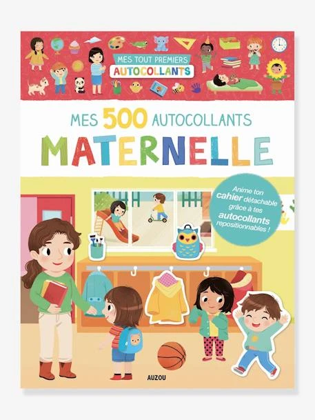 Mes 500 Autocollants - Maternelle - AUZOU Jaune - Auzou 3 Mes 500 Autocollants - Maternelle - AUZOU Jaune - Auzou
