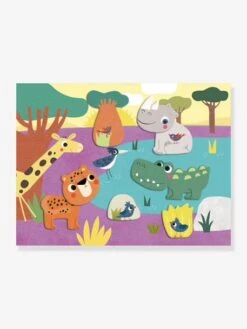 Mes Premiers Collages - DJECO Vert - Djeco -Jouets et Rêves Soldes 2025 mes premiers collages djeco 2