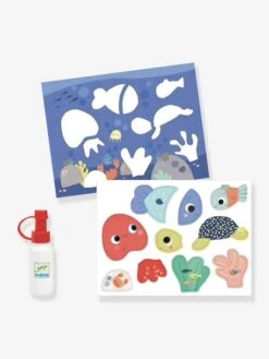 Mes Premiers Collages - DJECO Vert - Djeco -Jouets et Rêves Soldes 2025 mes premiers collages djeco 3