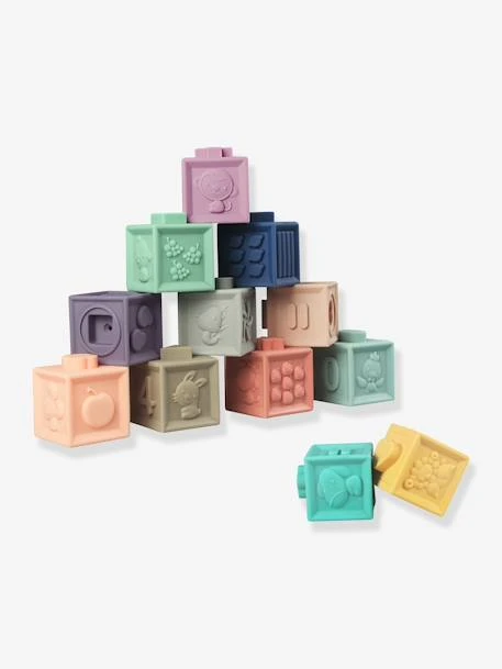 Mes Premiers Cubes éducatifs - Babytolove Pastel Multicolore - Baby To Love 3 Mes Premiers Cubes éducatifs - Babytolove Pastel Multicolore - Baby To Love