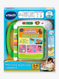 Mon Livre D'Activités - J'écris, Je Joue, J'apprends - VTECH Multicolore - Toutes Les Marques -Jouets et Rêves Soldes 2025 mon livre dactivites jecris je joue japprends vtech 2