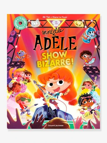 Mortelle Adèle Show Bizarre Livre CD BAYARD JEUNESSE Blanc - Hachette 3 Mortelle Adèle Show Bizarre Livre CD BAYARD JEUNESSE Blanc - Hachette