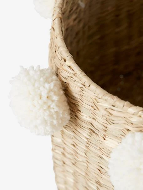 Panier à Roulettes Herbier Blanc - Vertbaudet 6 Panier à Roulettes Herbier Blanc - Vertbaudet – Image 4