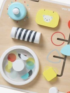 Panneau D'activités En Bois FSC® Multicolore - Vertbaudet -Jouets et Rêves Soldes 2025 panneau dactivites en bois fsc 3