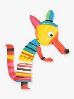 Peinture - La Famille Renard DJECO Bleu - Djeco -Jouets et Rêves Soldes 2025 peinture la famille renard djeco 3