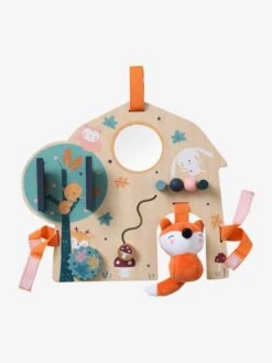 Planche D'activités Forêt Enchantée En Bois FSC® Beige - Vertbaudet -Jouets et Rêves Soldes 2025 planche dactivites foret enchantee en bois fsc 1