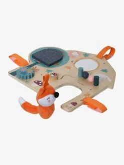 Planche D'activités Forêt Enchantée En Bois FSC® Beige - Vertbaudet -Jouets et Rêves Soldes 2025 planche dactivites foret enchantee en bois fsc 2