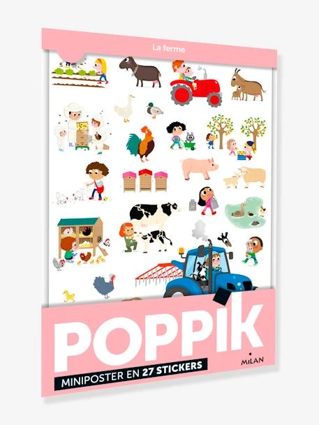 Poppik à La Ferme MILAN Blanc - Hachette 3 Poppik à La Ferme MILAN Blanc - Hachette