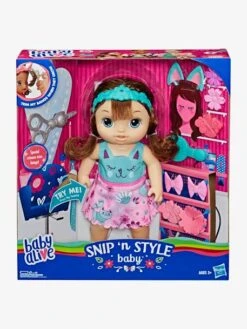 Poupée Coiffure Magique - Baby Alive Bleu - Hasbro -Jouets et Rêves Soldes 2025 poupee coiffure magique baby alive 1