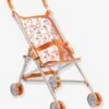 Poussette - DJECO Orange - Djeco 2 Poussette - DJECO Orange - Djeco -Jouets et Rêves Soldes 2025 poussette djeco
