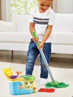 P'tit Chariot De Ménage Magi'clean - VTECH Multicolore - Toutes Les Marques -Jouets et Rêves Soldes 2025 ptit chariot de menage magiclean vtech 2