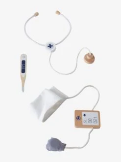 Set Docteur Pour Poupon En Bois FSC® Blanc - Vertbaudet -Jouets et Rêves Soldes 2025 set docteur pour poupon en bois fsc 3