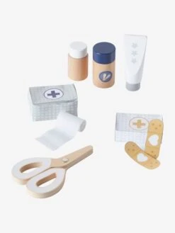 Set Docteur Pour Poupon En Bois FSC® Blanc - Vertbaudet -Jouets et Rêves Soldes 2025 set docteur pour poupon en bois fsc 4