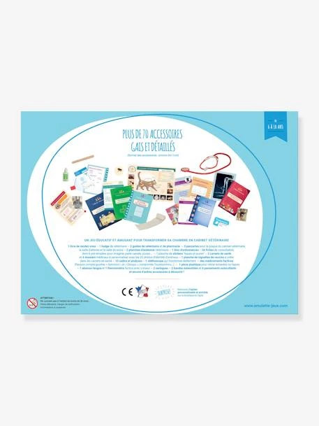 Si J'étais Le Vétérinaire - AMULETTE Bleu - Amulette 5 Si J'étais Le Vétérinaire - AMULETTE Bleu - Amulette – Image 3