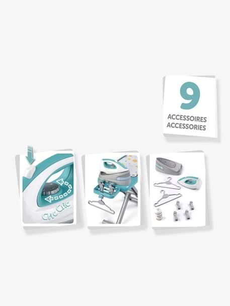 Table à Repasser + Centrale Vapeur - SMOBY Bleu - Smoby 6 Table à Repasser + Centrale Vapeur - SMOBY Bleu - Smoby – Image 4