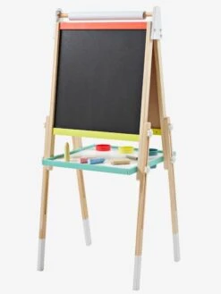 Tableau Pliable Et Réglable En Hauteur 3 En 1 En Bois FSC® Multicolore - Vertbaudet -Jouets et Rêves Soldes 2025 tableau pliable et reglable en hauteur 3 en 1 en bois fsc 5