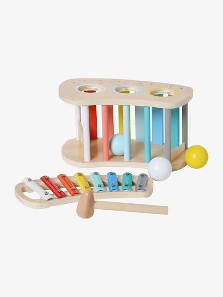 Tap Tap Xylophone 2 En 1 En Bois FSC® Multicolore - Vertbaudet 3 Tap Tap Xylophone 2 En 1 En Bois FSC® Multicolore - Vertbaudet