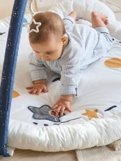 Tapis D'éveil Avec Arches CÉLESTE Beige - Vertbaudet -Jouets et Rêves Soldes 2025 tapis deveil avec arches celeste 4