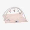 Tapis D'éveil En Gaze De Coton Avec Arche Vert / Multicolore - Vertbaudet -Jouets et Rêves Soldes 2025 tapis deveil en gaze de coton avec arche