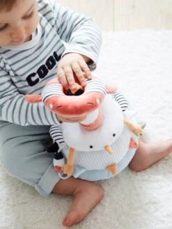 Tour à Empiler En Tissu LEON SUR LE PONTON Multicolore - Vertbaudet -Jouets et Rêves Soldes 2025 tour a empiler en tissu leon sur le ponton 5