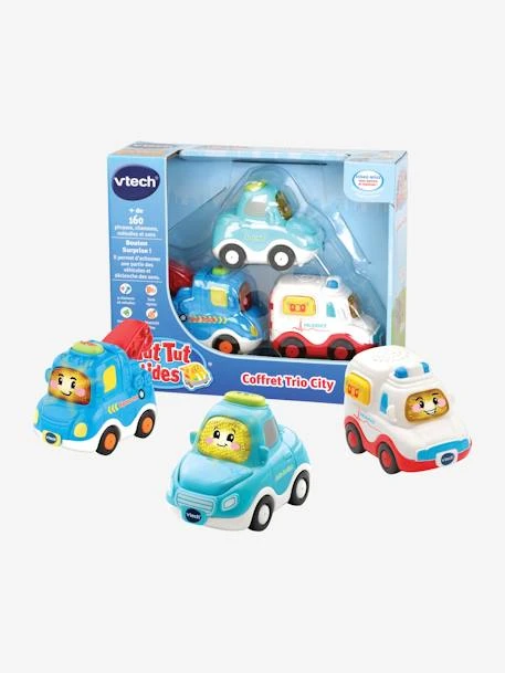 Tut Tut Bolides Coffret Trio City Vtech Multicolore - Toutes Les Marques 3 Tut Tut Bolides Coffret Trio City Vtech Multicolore - Toutes Les Marques