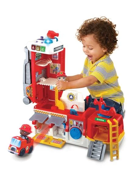 Tut Tut Copains - Super Camion/caserne De Pompiers VTECH Rouge - Toutes Les Marques 3 Tut Tut Copains - Super Camion/caserne De Pompiers VTECH Rouge - Toutes Les Marques